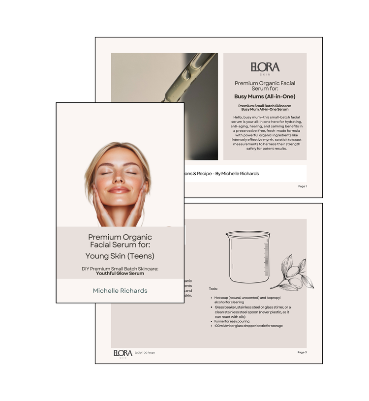 Premium Organic DIY Skin Care Recipes