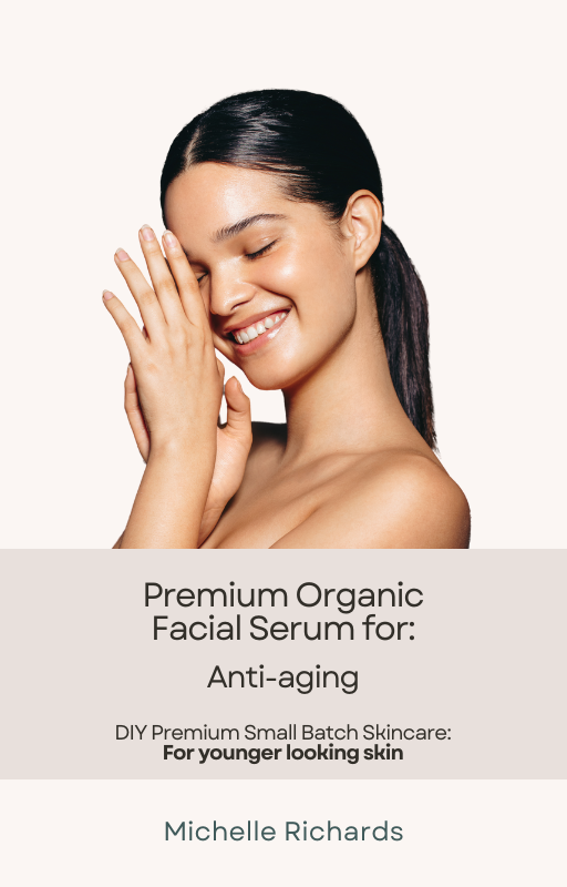 Premium Organic DIY Anti-Aging Facial Serum Recipe - For younger looking skin (60ml)